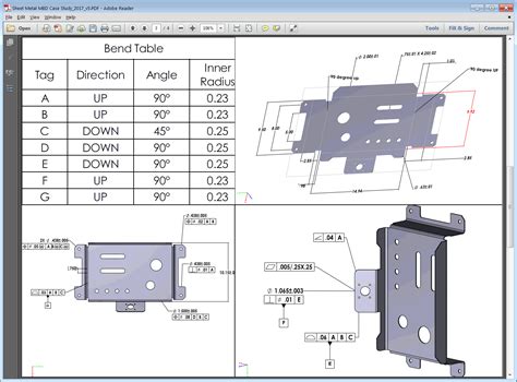 sheet metal part drawing pdf|sheet metal layout drawings.